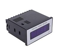 Spacnana BERM DC Digital Panel Meter, 10A Current Amperemeter | Carte de jeu de puces Stable, entrée de bornier, tension ca 220V, corps en plastique Simple, du panneau de commande