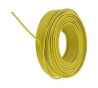 Spacnana Câble D'extension en Cuivre à 7 Conducteurs, gainé PVC BVV-1x10 | Noyau de fil de cuivre toronné, température nominale de 80 ℃, gaine en PVC souple et Flexible, câblage d\'appareils