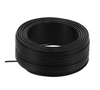 Spacnana Câble en Cuivre Flexible à 19 Conducteurs, 100m Fil isolé en PVC | Conducteur électrique à noyau toronné, indice de 450 V CA, tolérance à la chaleur de 80 Celsius, pour le branchement