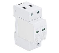 Spacnana Dispositif de Protection Contre Les Surtensions PC House Protecteur de Tension 3P 385V 80KA Réponse Rapide 2,2KV Indication de Défaut Rail DIN pour Panneau électrique Domestique triphasé à