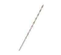 Spacnana Foret Hélicoïdal HSS à Tige Droite, Foret Hélicoïdal 4 Mm X 200 Mm Extra Long pour Bijoux, Bloc de Bois, Plastique, Maçonnerie, Béton, Travail des Métaux, Perceuses à Main, Perceuses à