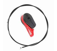 Spacnana Kit de Remplacement de Commande de Commutateur de Tondeuse à Gazon Universel, Interrupteur de Câble D'accélérateur de Tondeuse à Gazon avec Câble de 59 Pouces pour Machine à (Rouge)