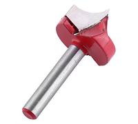 Spacnana Mèche de Routeur de Gravure CNC 3D à Tige de 6 Mm, Fraise en | Construction en Alliage Solide, Options de Diamètre de Lame de Coupe de 8 à 32 Mm, Compatible avec L'acrylique et le PVC,