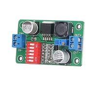 Spacnana Module DC Réglable, 1,5V-33V Interrupteur Dip 6 Positions | Carte de régulation de tension, incréments de réglage grossier de 0,5 V, moulage scellé en résine, bornes de liaison à 4