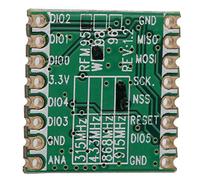 Spacnana Module émetteur-récepteur sans Fil RFM96W 20 DBm LoRa FSK GMSK Longue Portée 8 000 M SPI avec Budget de Liaison 168 DB - Sensibilité 148 DBm pour le Développement IoT