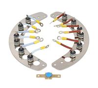 Spacnana Module Redresseur de Pont en Fer Redresseur à Diode de Puissance AEM000RE125 pour Générateur Leroy LSA49.1 6 Diodes Avant 6 Diodes Inverses avec 2 Cartes et 1 Varistance pour Réparation
