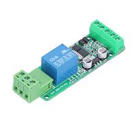 Spacnana Module Relais 1 Canal, Communication TTL, Commande 12V | Module d\'automatisation industrielle, protocole Modbus, montable sur rail DIN, indication d\'état LED, test d\'équipement