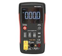 Spacnana Multimètre Numérique Multimètre RMS Vrai 9999 Points Plage Manuelle Automatique Test de Température de Courant de Tension AC DC avec Graphique à Barres Analogique pour les électriciens