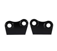 Spacnana Oreilles de Fixation de Godet pour Mini-pelle, Trou D'épingle de | Acier allié, Conception Soudée, Remplacement pour Mini-pelle de 1 Tonne, Revêtement Antirouille, épaisseur de 0,45 Pouces