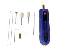 Spacnana Outil D'élimination de Colle électrique, 3 Vitesses, Lumière | Dispositif de réparation d\'écran de téléphone, batterie 300 mAh jusqu\'à 10 heures, dégommage Oca à arbre adhésif centré