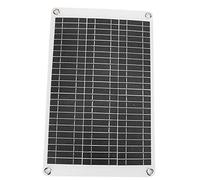 Spacnana Panneau Solaire en Polysilicium Flexible, 15W ETFE 12V Sortie | Mainteneur de batterie photovoltaïque, conversion de la lumière du soleil en 12 V, revêtement résistant aux fissures,