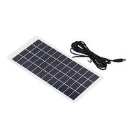 Spacnana Panneau Solaire en Polysilicium Portable 5 W 12 V avec Interface