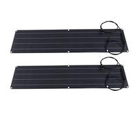 Spacnana Panneau Solaire Flexible 100 W, Panneau Photovoltaïque PET