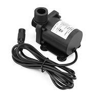 Spacnana Pompe à Eau sans Balais 12V DC, Faible Bruit, 800L/H, Tête de 5M, 35db, avec Tension de Démarrage de 5V, pour Chauffe-eau Solaire et Aquarium