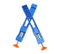 Spacnana Rail de Guidage de Scie Circulaire Réglable, 2 Pièces | Convient aux Meuleuses D'angle de Scies Circulaires, Rainure Inversée Double Face, pour une Hauteur de Plaque de Base