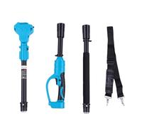 Spacnana Rallonge de Sécateur sans Fil, Alliage D'aluminium de 1,5 M | ABS en Alliage D'aluminium, Réglable 3,28 à 4,92 Pieds, Tête Rotative à 180 Degrés, Double Verrouillage, Bandoulière