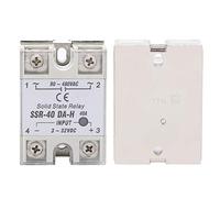 Spacnana Relais Statique DC AC SSR 40A DA H 90 à 480VAC Commutateur sans