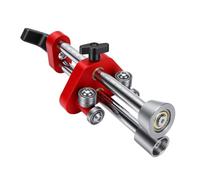 Spacnana Rouleau à Main en Alliage D'aluminium, Outil de Cintrage de Bord Portable à Station Unique pour Projets de Gouttière en Métal