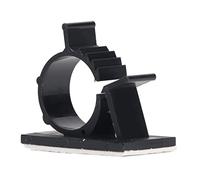 Spacnana Serre-câbles Réglables en Nylon PA66, 100 Pièces, 8 X 10 Mm, Support d'attache de Câble Réutilisable avec Protection Isolante Adhésive Forte pour Bureau, Voiture, Maison, Bureau (YX-1013)