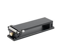 Spacnana Support de Ponçage pour Papier de Verre en Alliage D'aluminium, avec Double Boutons de Réglage pour L'affûtage des Outils de Travail du Bois en Cuir