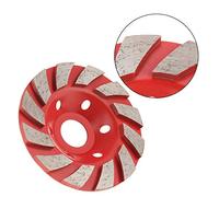 Spacnana Tasse de Meule Diamantée 100mm pour le Polissage en Céramique de | Alésage de 22,23 Mm pour Meuleuse D'angle, Liaison Frittée, Haute Résistance à L'usure, Meulage Efficace pour les Matériaux