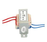 Spacnana Transformateur de Puissance Convertisseur de Tension 15 W 220 V vers 12 V 24 AC Transformateur Abaisseur avec Noyau en Nylon Ignifuge Fil de Cuivre Complet pour éclairage Basse (24V)