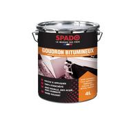 Spado – Goudron bitumineux – Protection de surfaces spéciales – 100% étanchéité – 4 L
