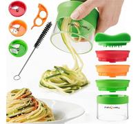 Spaghettis de Légumes Coupe légume Spiralizer Spaghetti légume 3en1 Spirale de Légumes Trancheuse