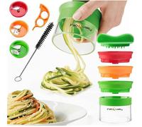 Spaghettis de Légumes Coupe légume Spiralizer Spaghetti légume 3en1 Spirale de Légumes Trancheuse YYV