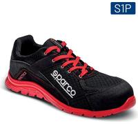 Sparco 07517NRRS Chaussures de sécurité pratiques Jacques S1P SRC Rouge/Noir 48