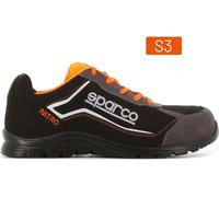 Sparco Chaussures de sécurité Nitro Didier ESD S3 SRC embout composite gris/noir Taille 40
