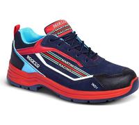 Sparco 07537MR Indy Sanremo ESD S3S SR Chaussure de sécurité, bleu/rouge, 40