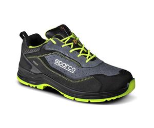 Sparco 07538GSGF Chaussure de sécurité Indy Texas S1PS SR FO, Gris/Jaune, 43