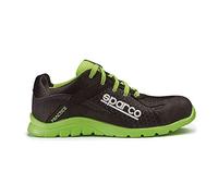 Sparco Chaussures de sécurité légères Practice S1P Keke Noir/Vert Taille 42