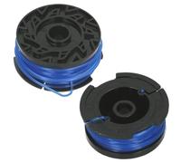 Spares2go Bobine et fil pour débroussailleuse Stanley Fatmax SFMCST933M1 (lot de 2 Bobines)