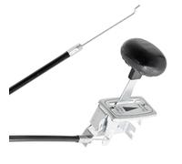 SPARES2GO Commande de câble d'accélérateur Universelle pour Tondeuse à Gazon, motoculteur et motoculteur (72", 183 cm)