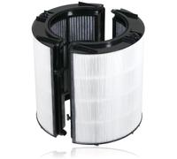 SPARES2GO Filtre 2 en 1 pour purificateurs d'air compatible avec Dyson DP04 HP04 HP06 HP07 HP09 PH01 PH02 PH03 TP04 TP06 TP07 TP09 (360 True H13 HEPA + filtre à charbon actif)