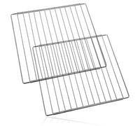 Spares2go Grille à largeur réglable en acier inoxydable pour four Neff (lot de 1, 2 ou 3 grilles) 2 Shelves