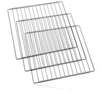 Spares2go Grille à largeur réglable en acier inoxydable pour four Neff (lot de 1, 2 ou 3 grilles) 3 Shelves