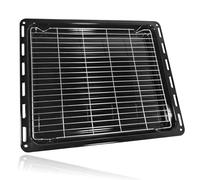 SPARES2GO Grille de four universelle pour AEG Baumatic Electrolux Zanussi Pan Base et grille (46,5 cm x 37,5 cm) 465 mm x 375 mm