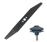 Spares2go Lame compatible avec tondeuse à gazon Flymo Hovervac 35 Turbo Vision Compact 350 (35 cm) + embout aiguiseur