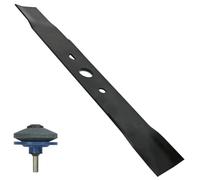 Spares2go Lame pour tondeuse Qualcast (41 cm / 16in) + aiguiseur | Compatible avec QP41, QSPP41, XSS41A, XSS41C, XSS41D, XSZ41D (2014 - 2017)