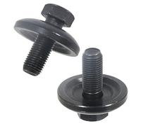 Spares2go Lot de 2 boulons de lame et rondelle compatibles avec tondeuse à gazon Jonsered M10 10 mm