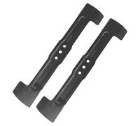 SPARES2GO Lot de 2 Lames métalliques pour Tondeuse à Gazon Bosch Rotak 40 40GC 40C 40S 400C 40-17 Ergoflex 40 cm