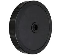 SPARES2GO Roulette de roue compatible avec nettoyeur haute pression Karcher K5 K6 K7 Noir