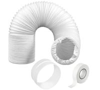 SPARES2GO Tuyau d'évacuation en PVC de 10 m - Extension de 12,7 cm - Compatible avec climatiseur Delonghi