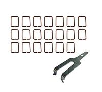 SPARIL Détente pour Piège à Taupe Putange Acier Lot de 20 ompatible campagnol et rat taupier | Pièce détachée résistante, mécanisme à pince | Jardin, potager