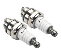 Spark RJ19LM pour tondeuse à gazon Champion, compatible avec bosch WR11EO pour oregon 2513202, pour filetage M14 Longueur 9,5 mm Écart 0,8 mm, lot de 2