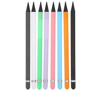SparkFeng Lot de 8 Crayons en Plastique Carbone, Crayon de Calligraphie pour Dessin d'étudiant, Pas Besoin de Stylet d'affûtage avec Pointe Souple pour écran Tactile, Crayon numérique pour