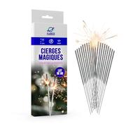 SPARKLERS CLUB Cierge Magique 40 Secondes 14/18cm, Lot de 60